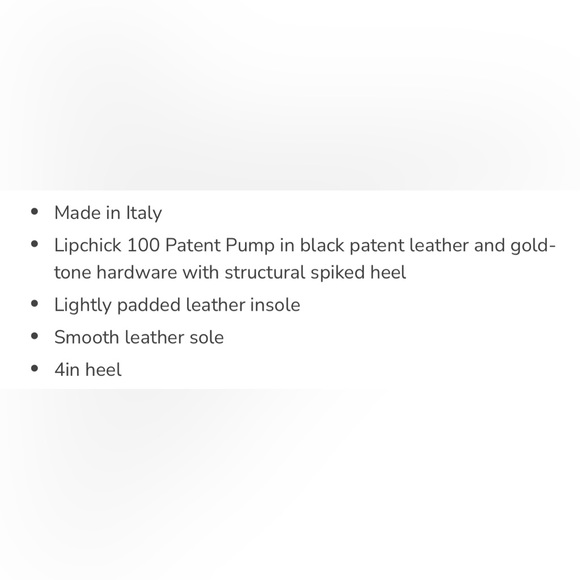 Christian Louboutin Lipchick Pump Black Patent Leather 100MM 38.5 - Picture 17 of 17